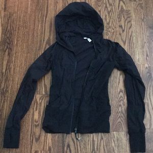 Lulu lemon sweatshirt black size 6 EUC